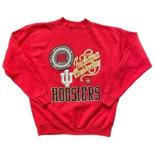 90S Indiana University Hoosiers Sweatshirt Made In Usa